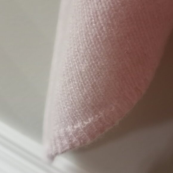 'PURE COLLECTION' Pastel Pink 100% Cashmere Capelet One Size NWOT - Picture 4 of 12